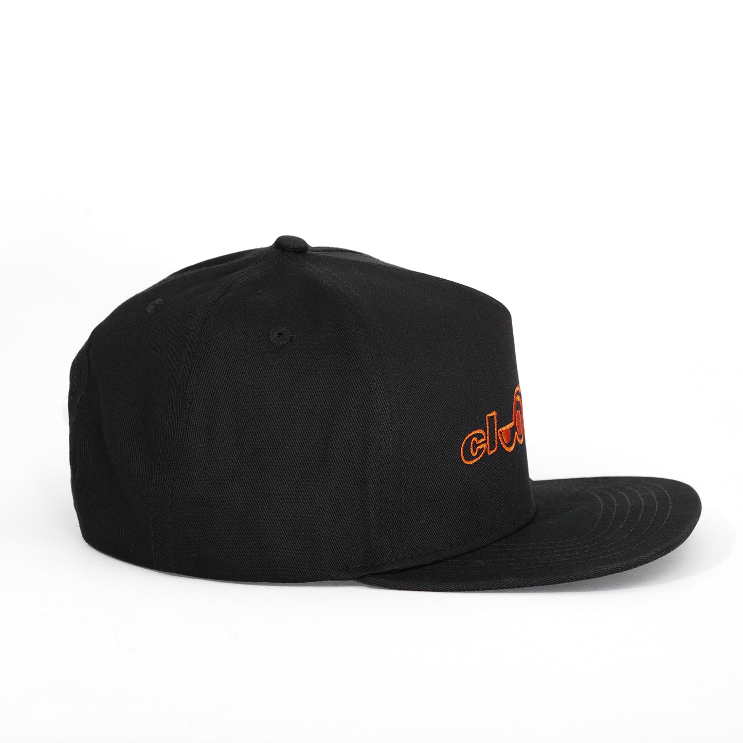 Core Logo Snapback Hat - Black