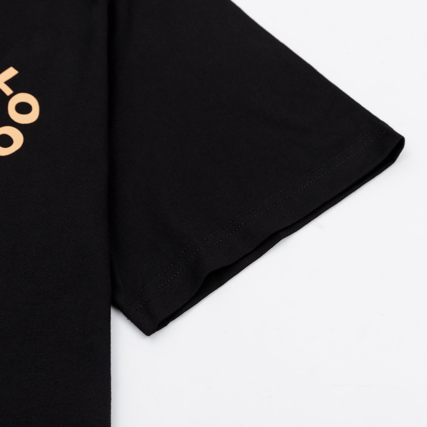 Static Thoughts Oversized Tee - Black