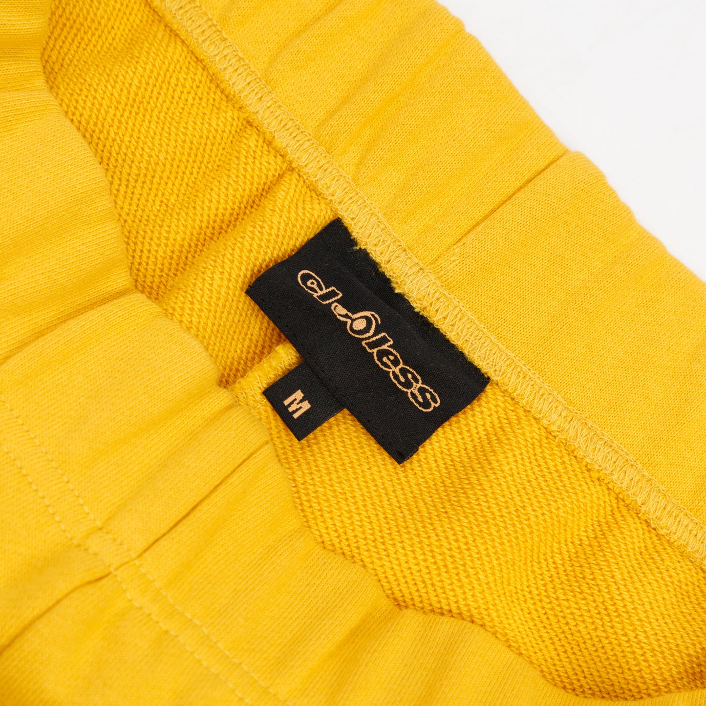 Clooless Patch Shorts - Mustard
