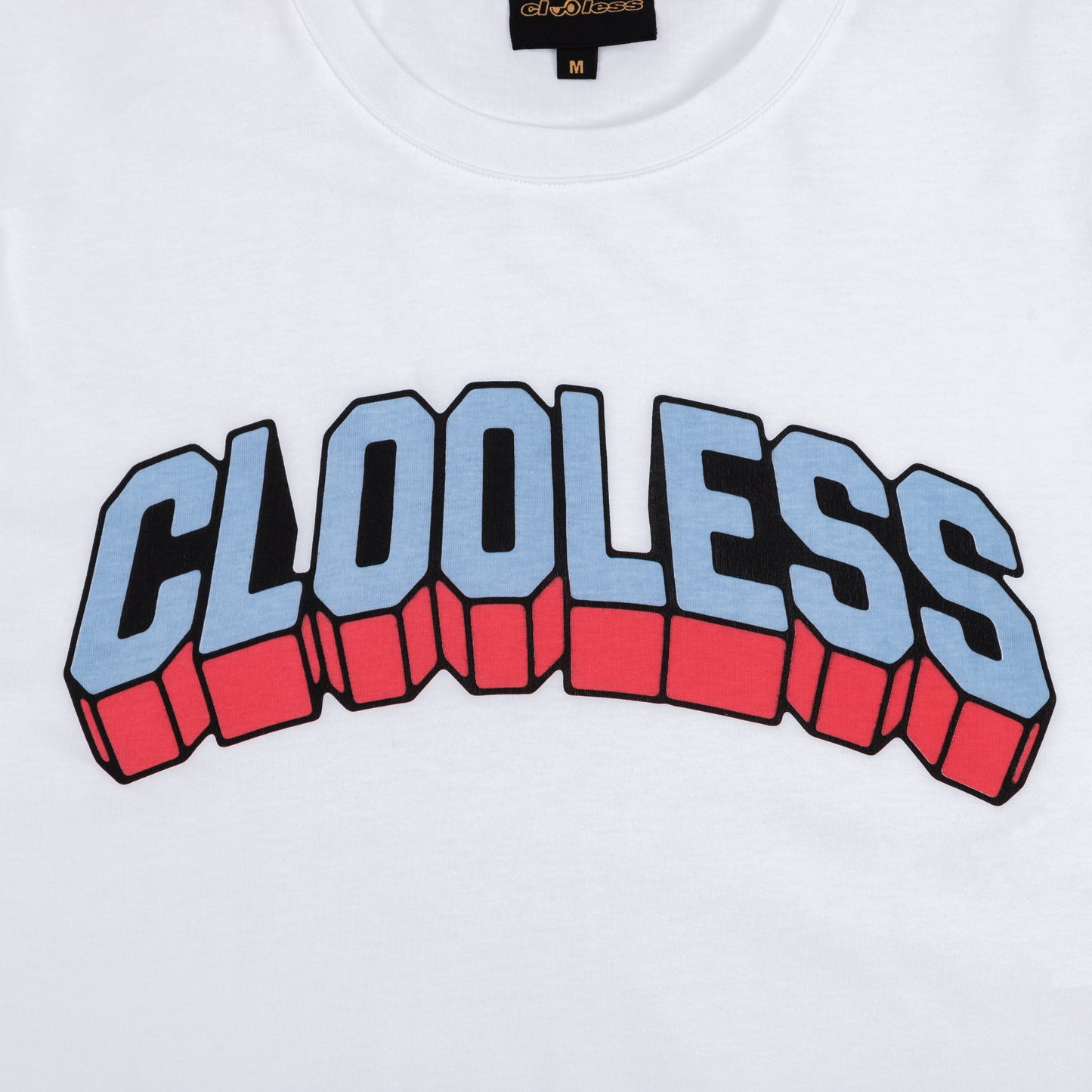 Block Party Oversized Tee - White