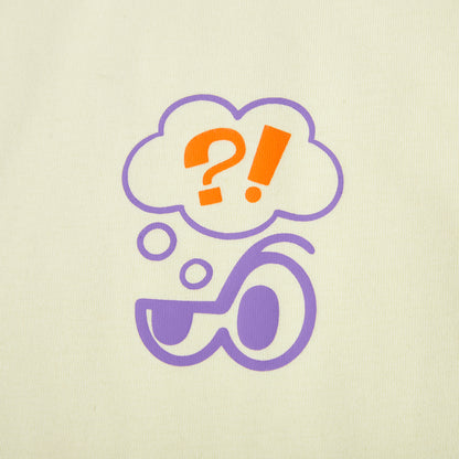 Core Bubble Brain T-Shirt - Cream