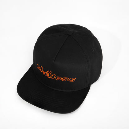 Core Logo Snapback Hat - Black