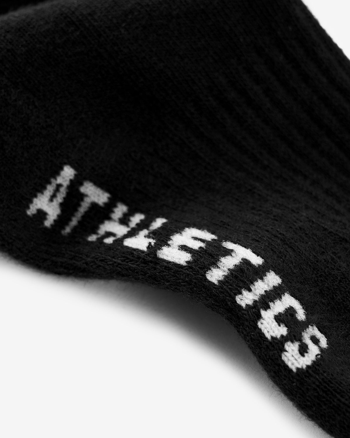 Varsity Crew Socks - Black