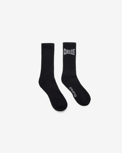 Varsity Crew Socks - Black