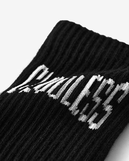 Varsity Crew Socks - Black