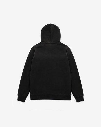 Varsity Zip Hoodie - Vintage Black