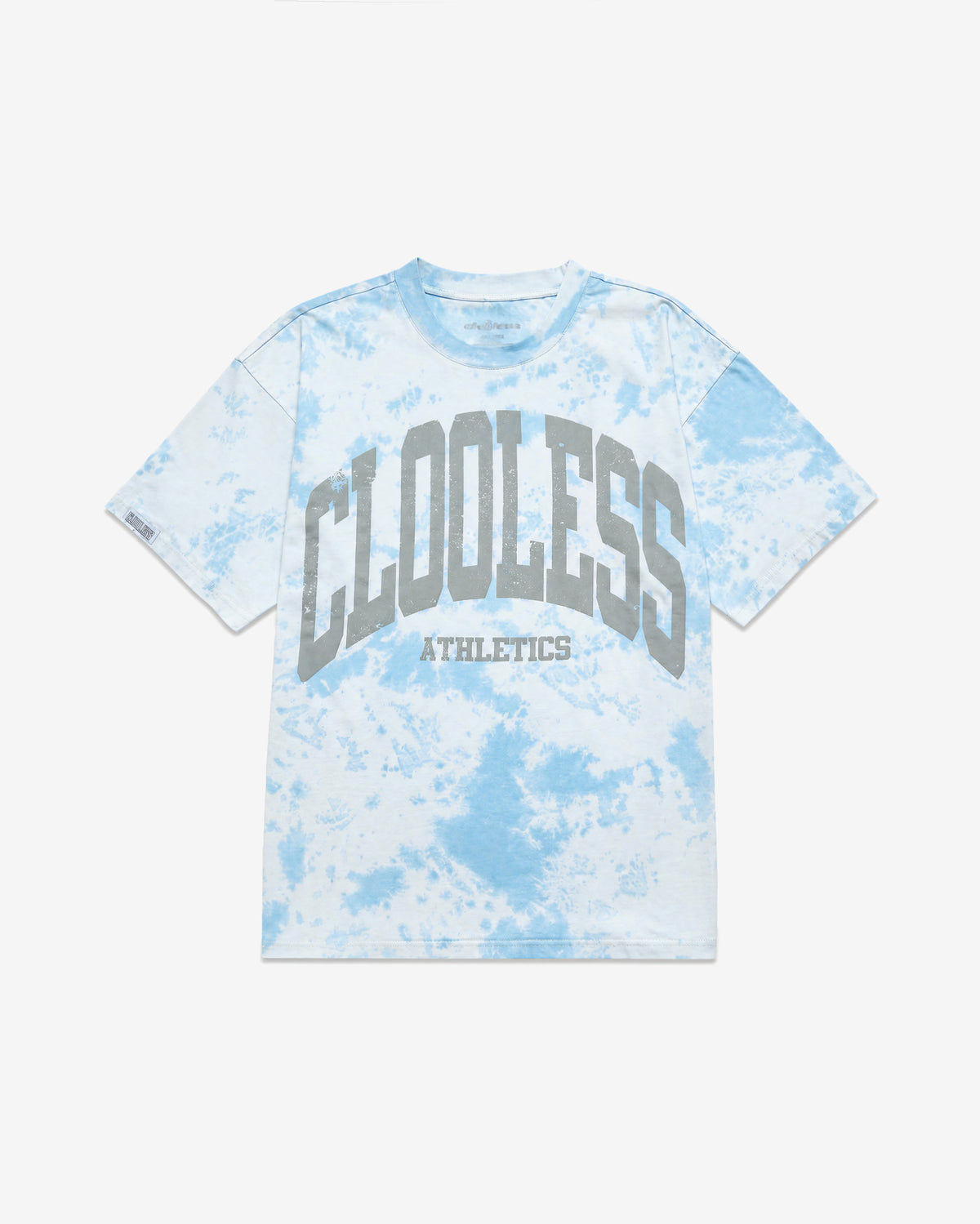 Campus Sunwashed Tee - Sky Blue