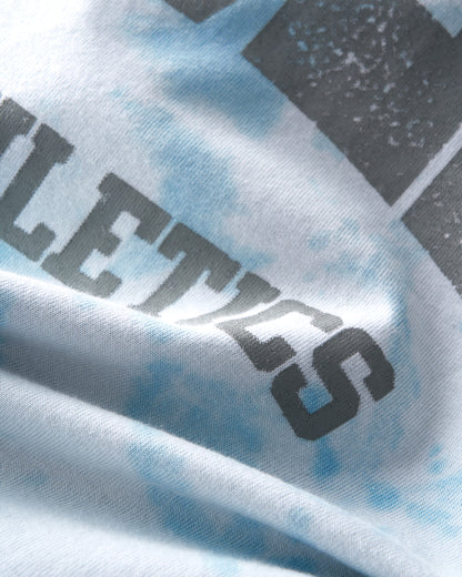 Campus Sunwashed Tee - Sky Blue