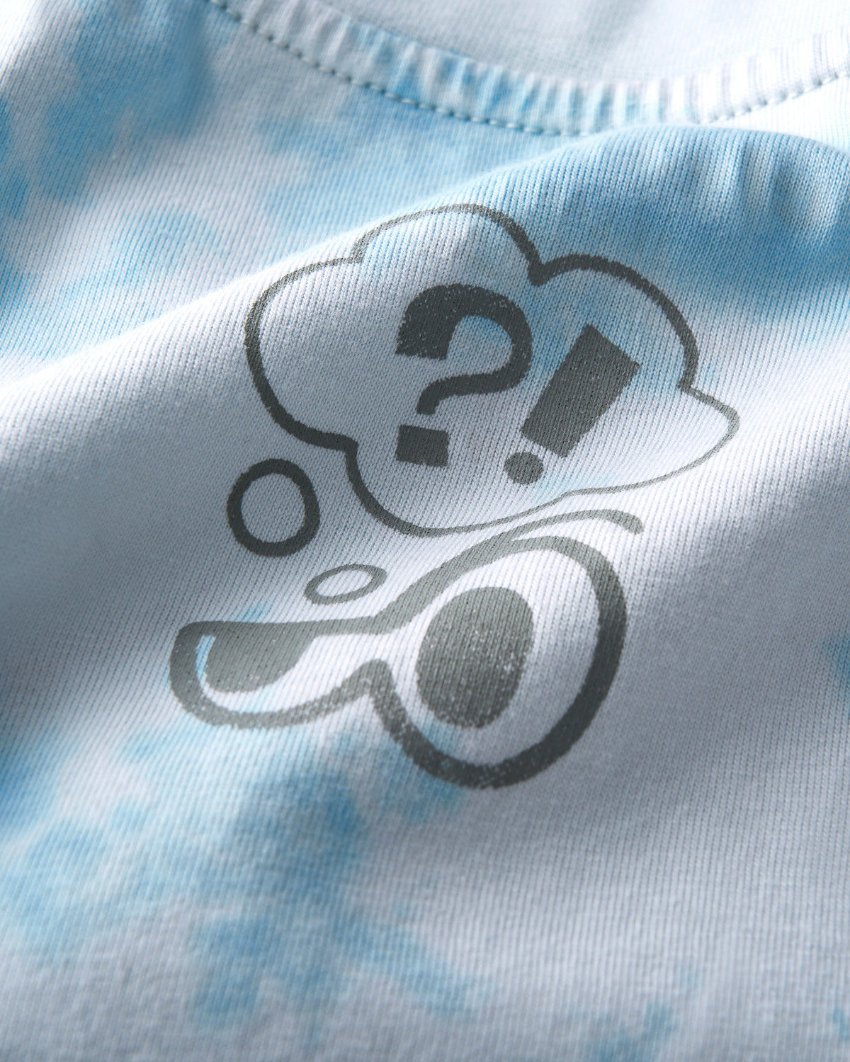 Campus Sunwashed Tee - Sky Blue
