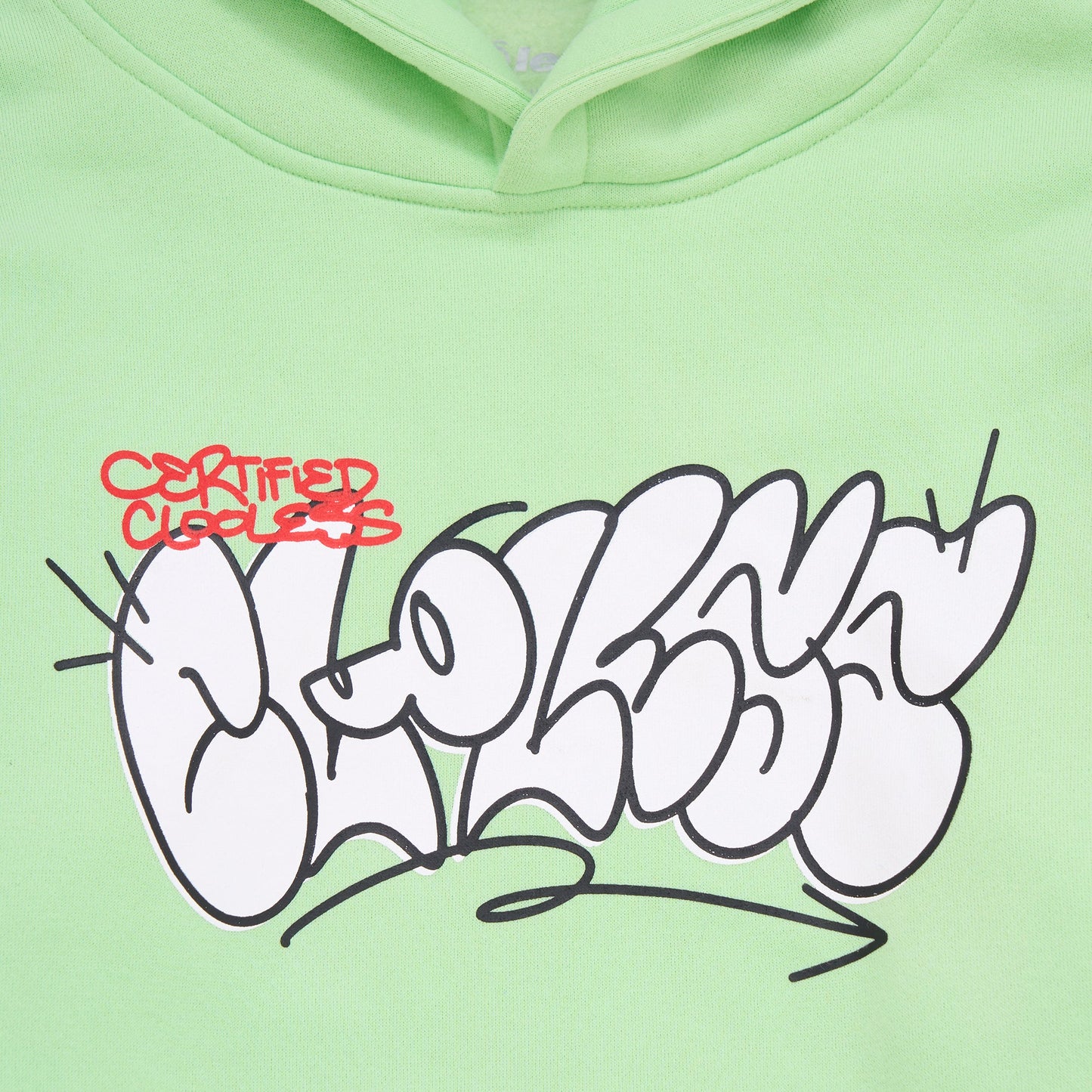 Graffiti Wall Hoodie - Mint