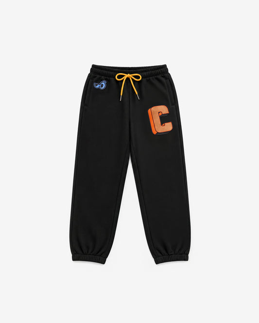Letterman Sweatpants - Black