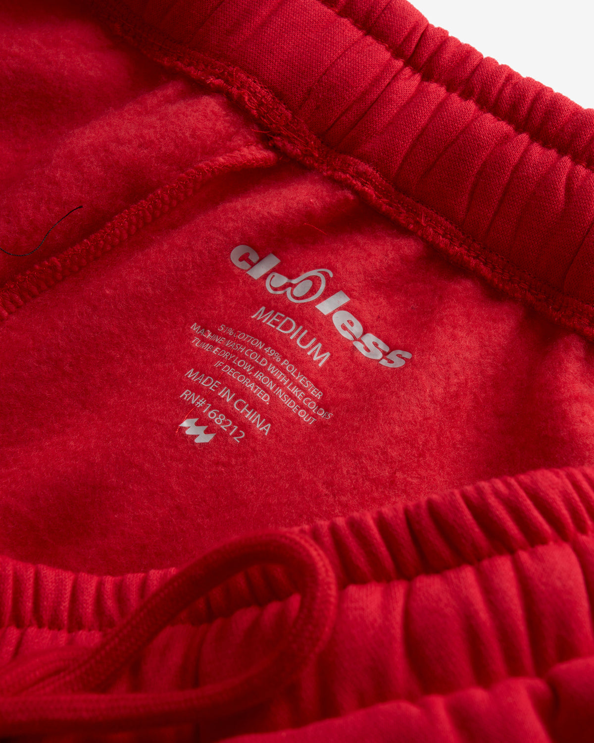 Letterman Sweatpants - Red