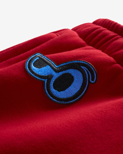Letterman Sweatpants - Red