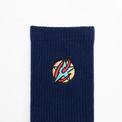 Classic Crew Socks - Blue