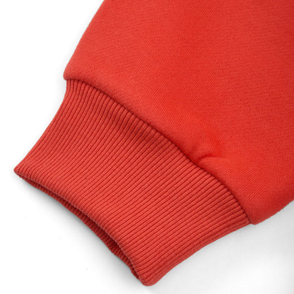 Grafitti Logo Hoodie - Fire Red