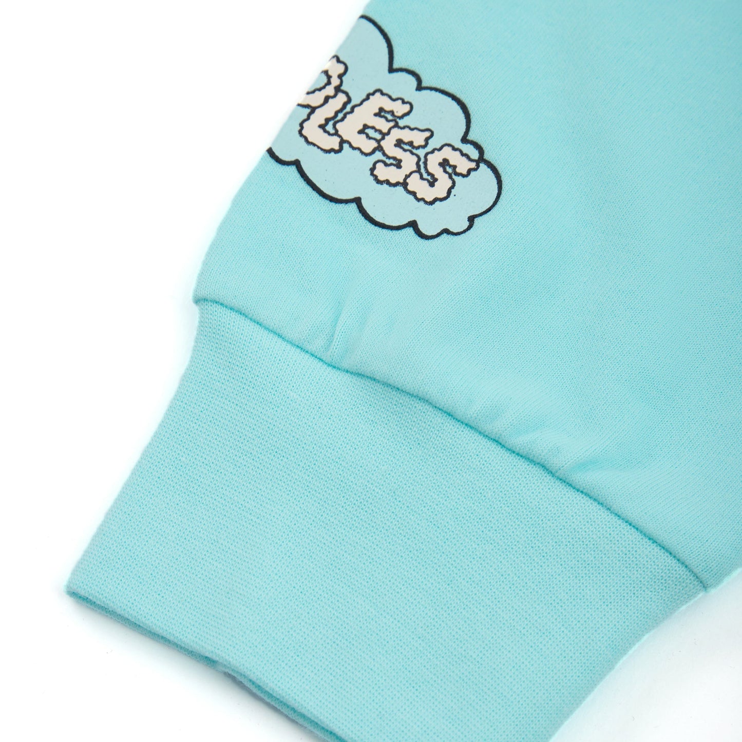 Head In The Clouds Long Sleeve Tee - Aqua