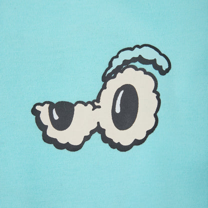 Head In The Clouds Long Sleeve Tee - Aqua