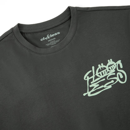Midnight Tag Tee - Charcoal