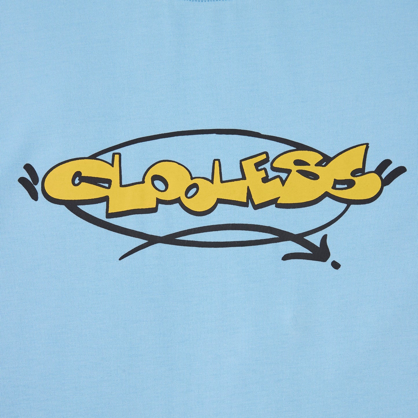 Scribbles Tee - Sky Blue